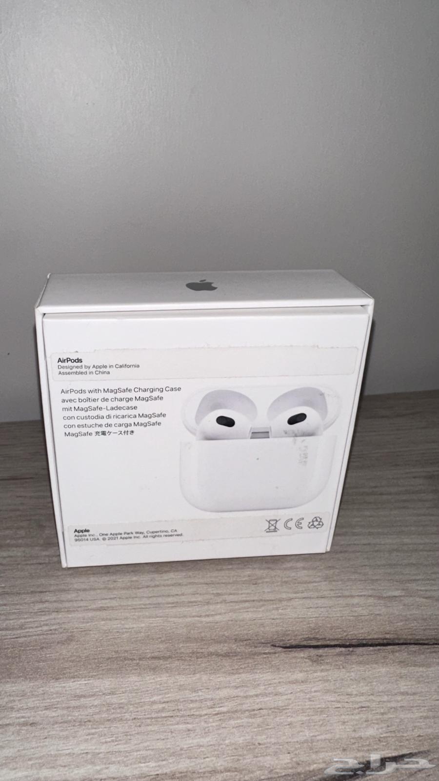 سماعة ايربودز الجيل الثالث بتقنية الماق سيف64590250917763114