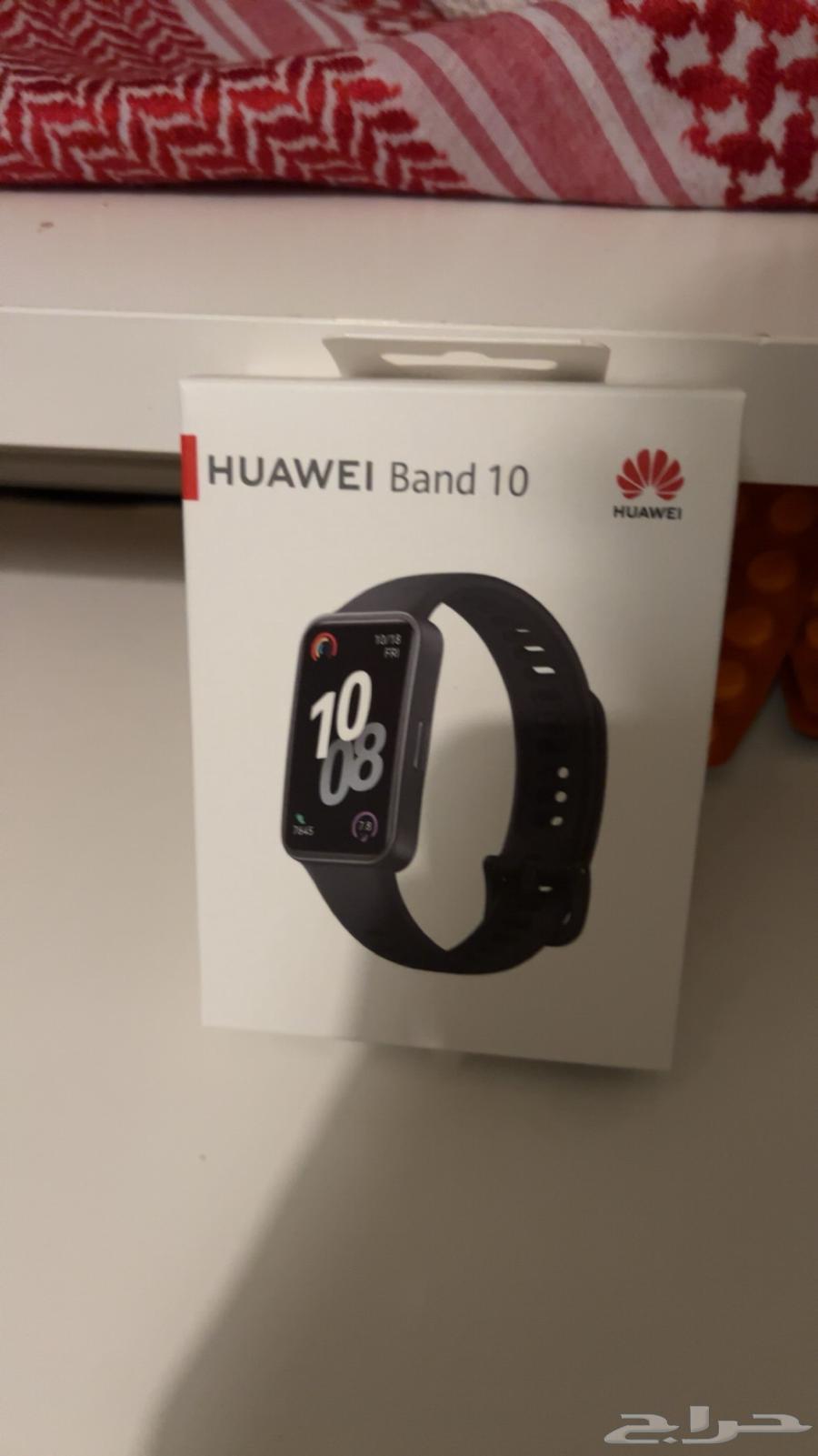 ساعة هواوي باند 10 black الجديده64592045792002110