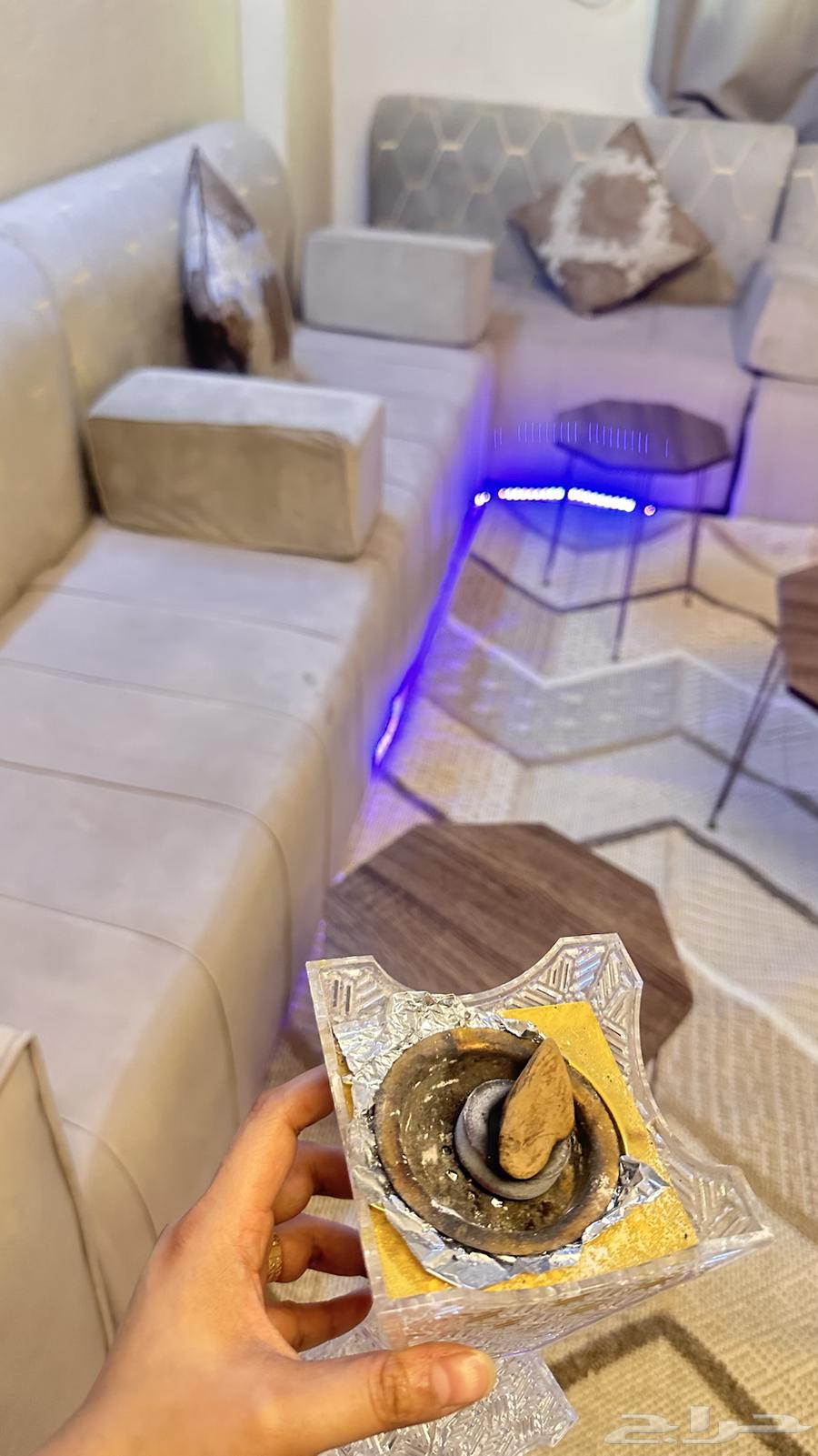 Gray connected sofa with tables64576604304386113