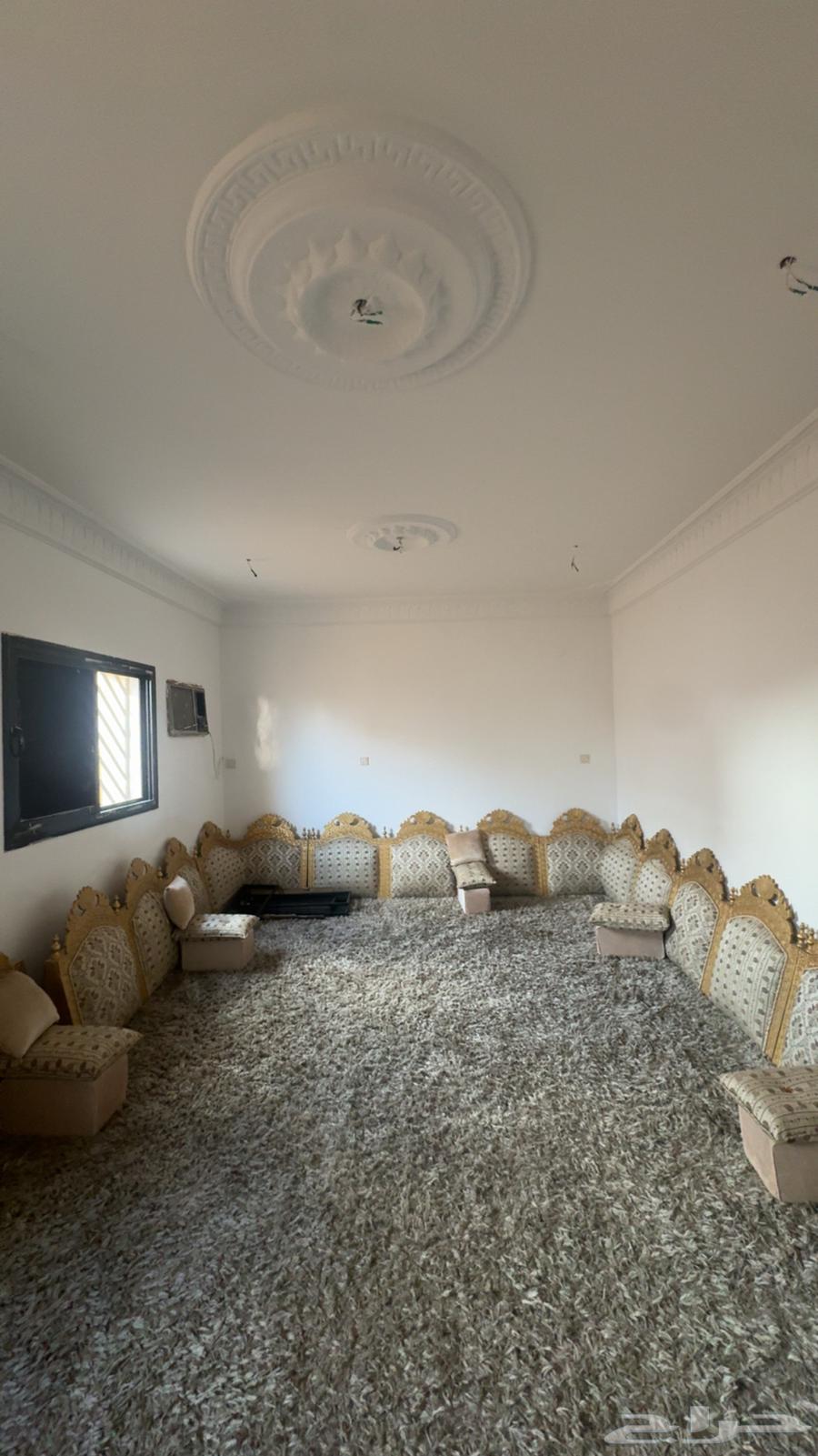 Supports with mats and curtains size 4 by 12 and a living room table64595366738945110