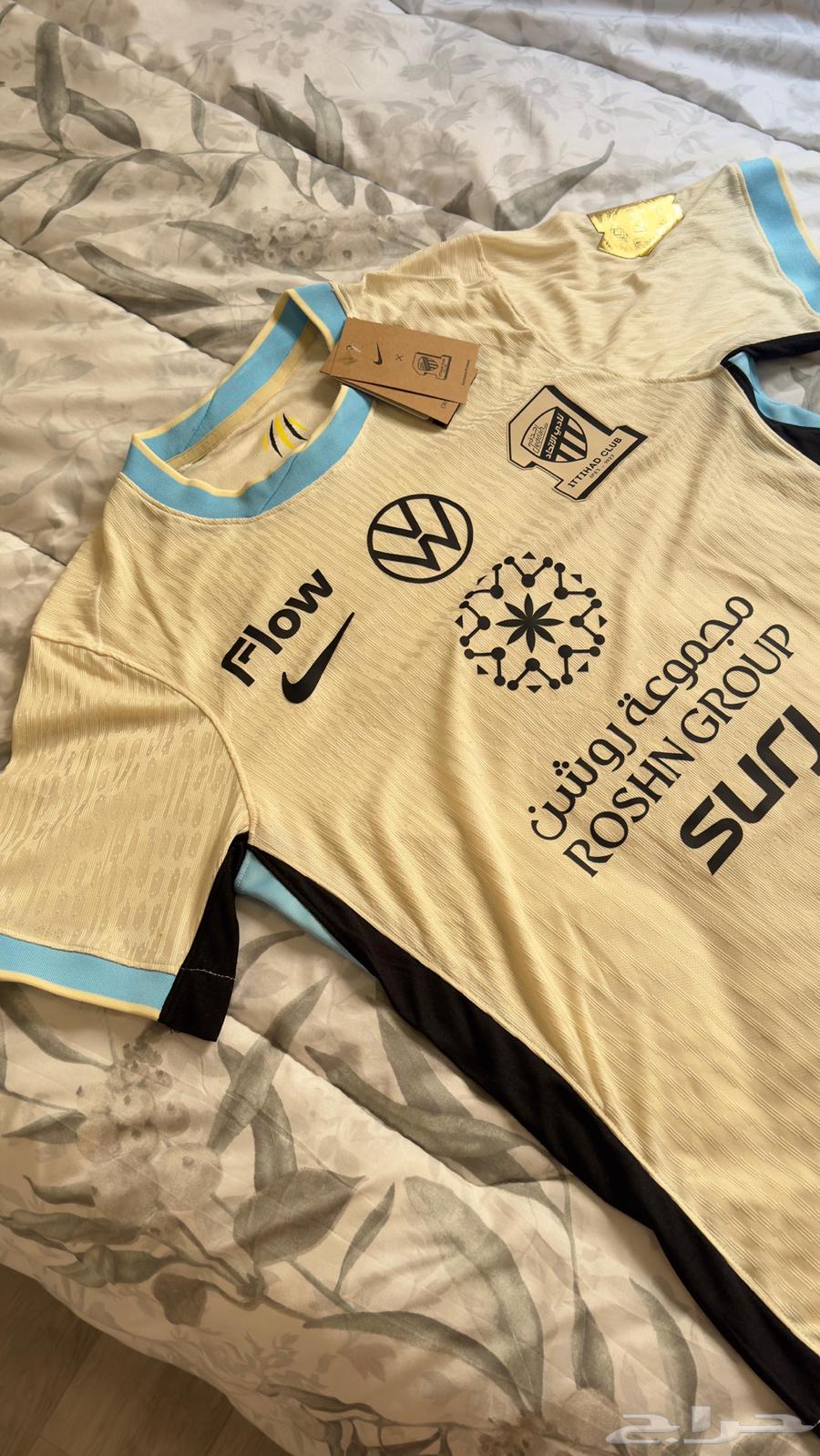 تشيرت نادي الاتحاد بشعار الدوري الذهبي64590655396609110