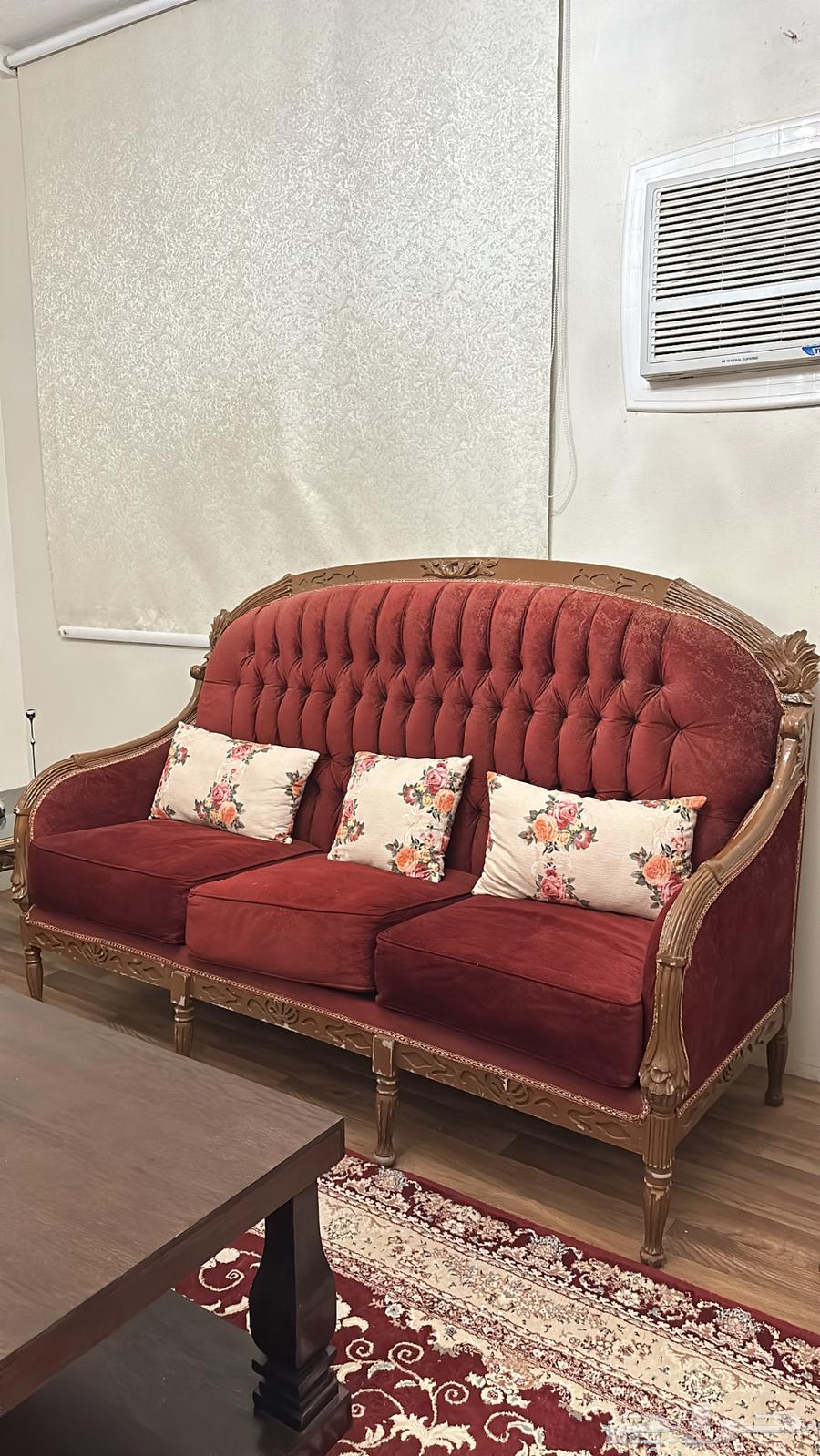 كنب الدفايه وتشتغل  النجفة جديده استعمال 6 شهور فقط64589290744706111