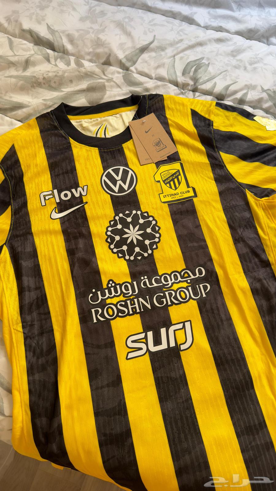 تشيرت نادي الاتحاد بشعار الدوري الذهبي64590655396609113