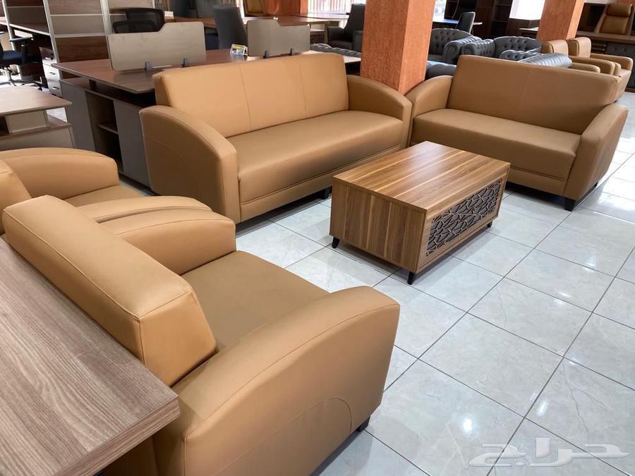 Leather Sofa Set, Black Color, for 5 and 7 Persons64590442267779114