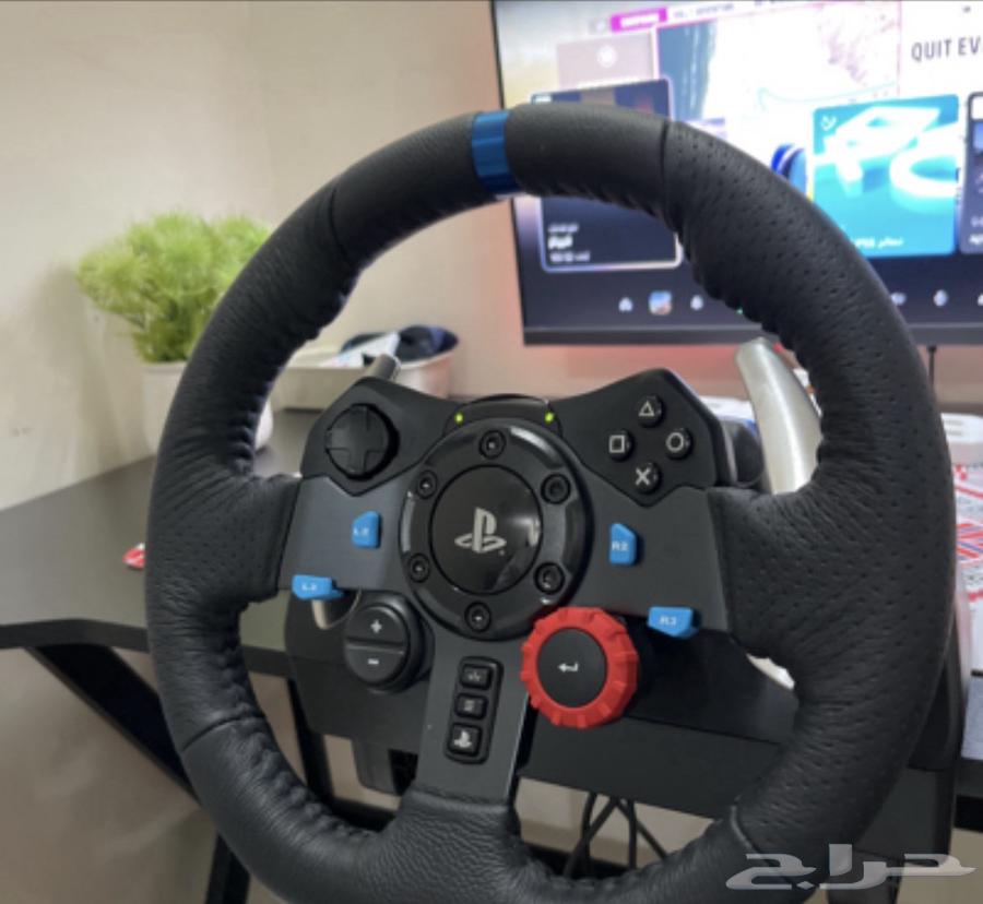 New Logitech G29 Driving Force with all Drixon accessories used for less than a month64453229500545112