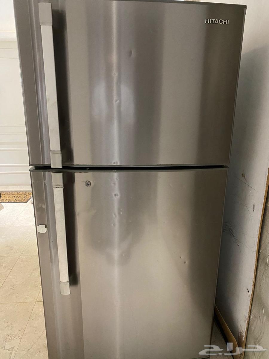 يوجد ثلاجة هيتاشي وفريزر ارضي للبيع السعر 100064591286520834110