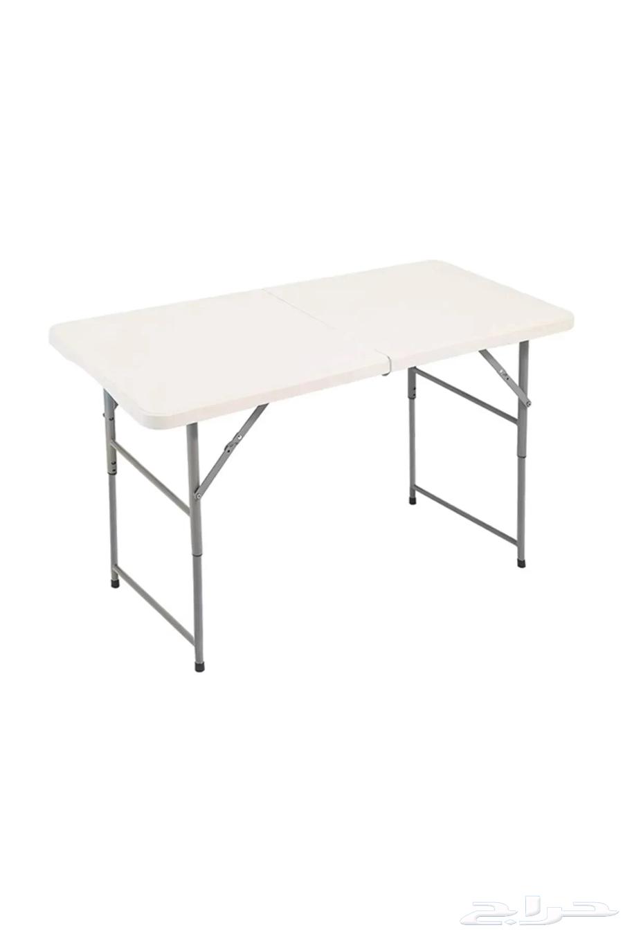 Foldable Buffet Table in White and Black 120x73x60 cm64594862458499110