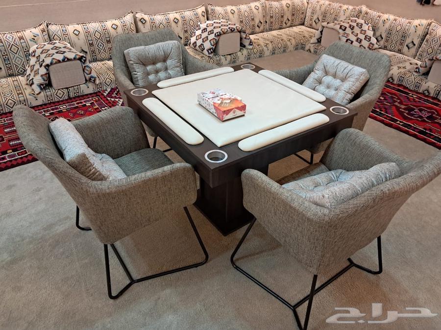 طاولة بلوت ملكية مع كراسي عرض خاص64594886884354110
