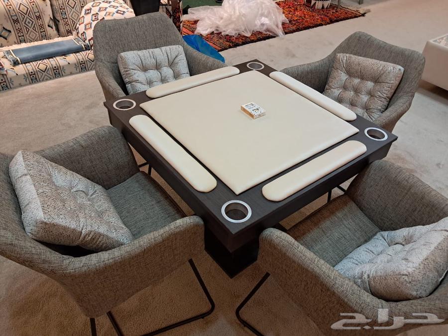 طاولة بلوت ملكية مع كراسي عرض خاص64594886884354111