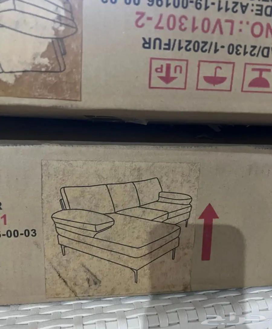 كنب زاويه جديد للبيع64595660471554110