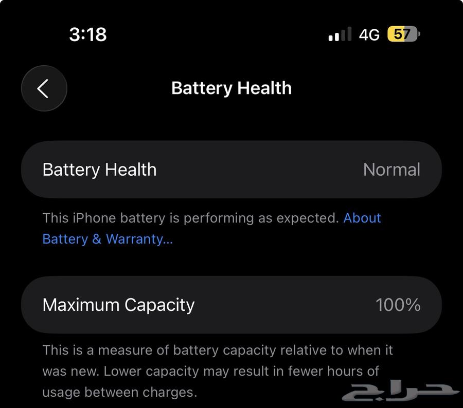 16 pro max 265 battery 100 the device is new and has no issues64589104520578111