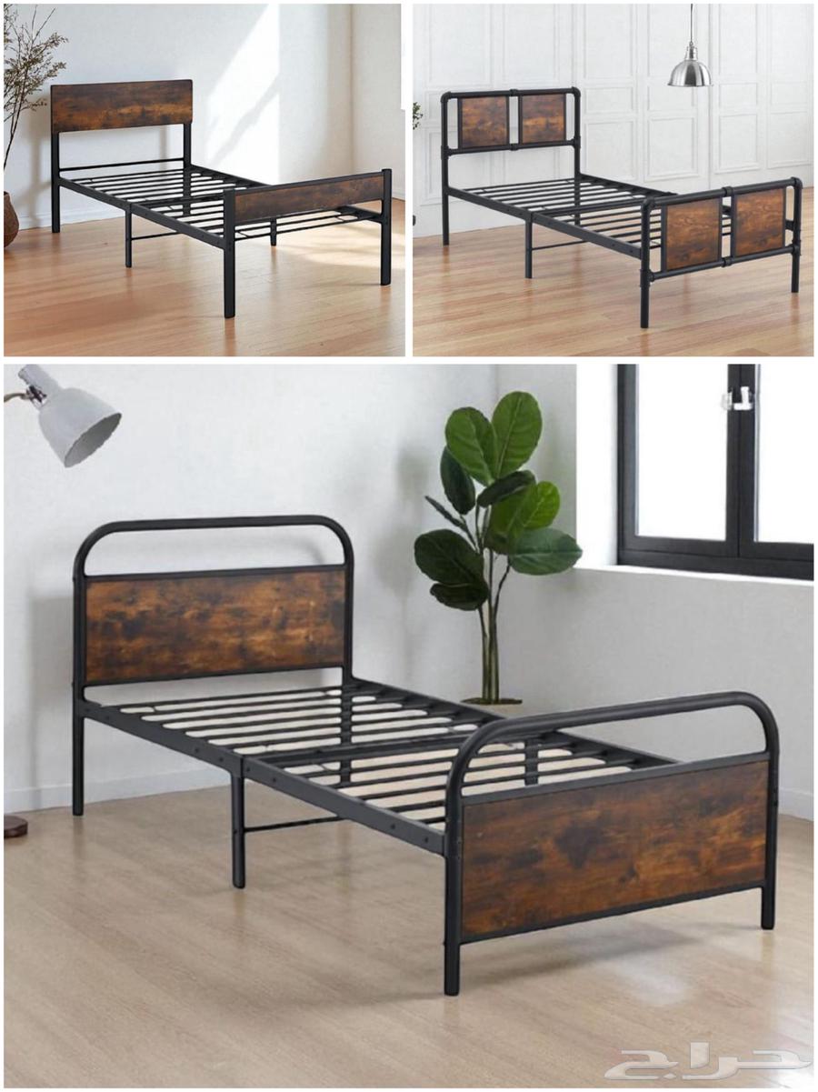 سراير نفر فاخرة ( حديد مع خشب ).64596141382403113