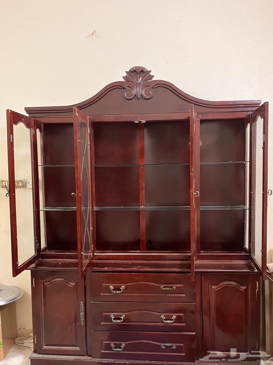 دولاب تخزين الصحون والكاسات ( نيش) مصنوع من الخشب64595501886467112