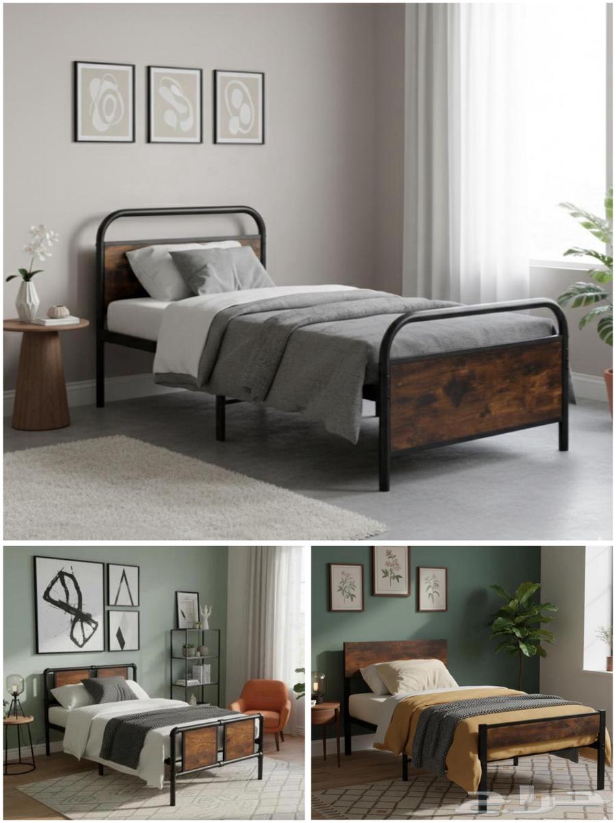 سراير نفر فاخرة ( حديد مع خشب ).64596141382403110