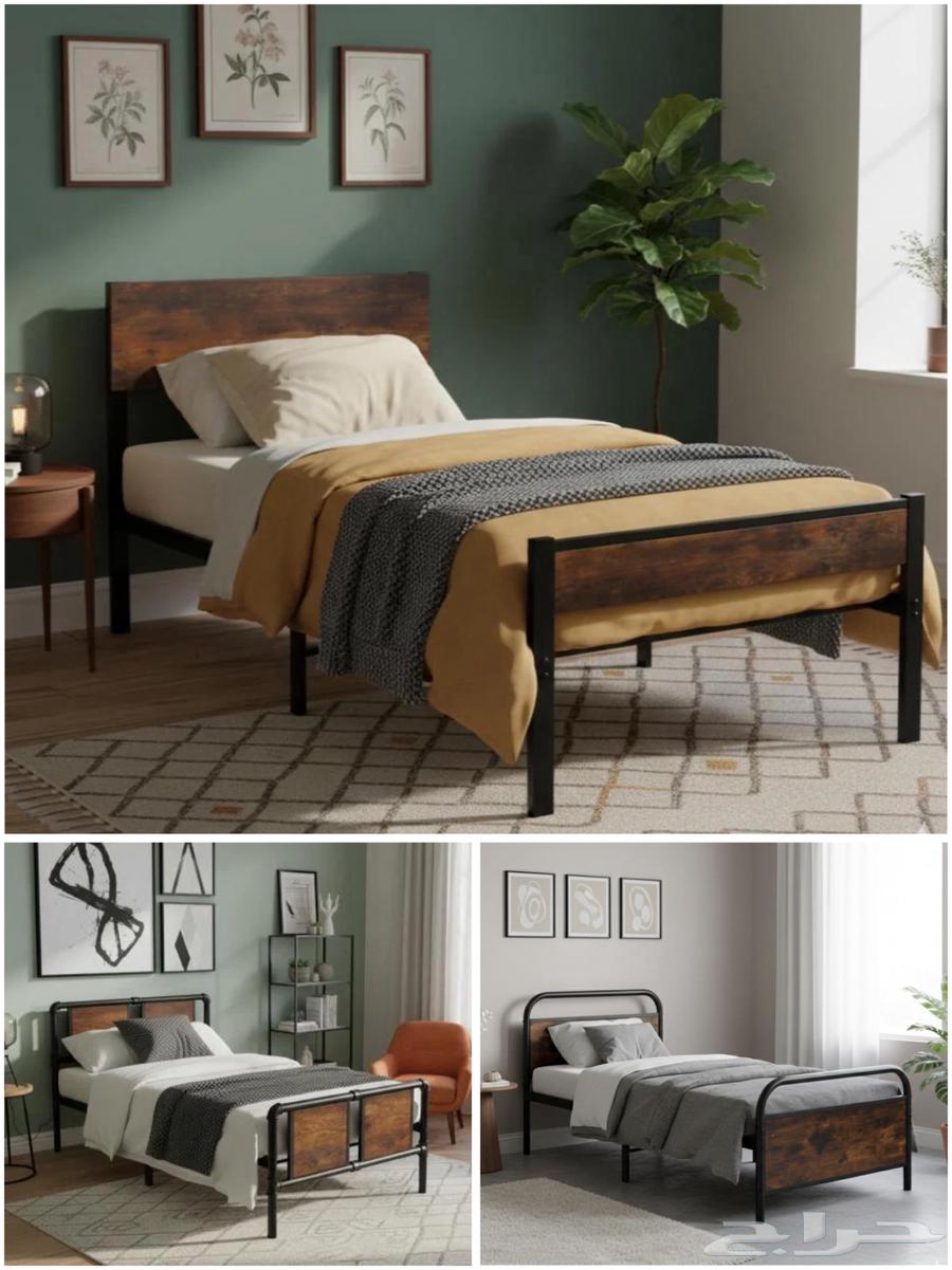 سراير نفر فاخرة ( حديد مع خشب ).64596141382403111