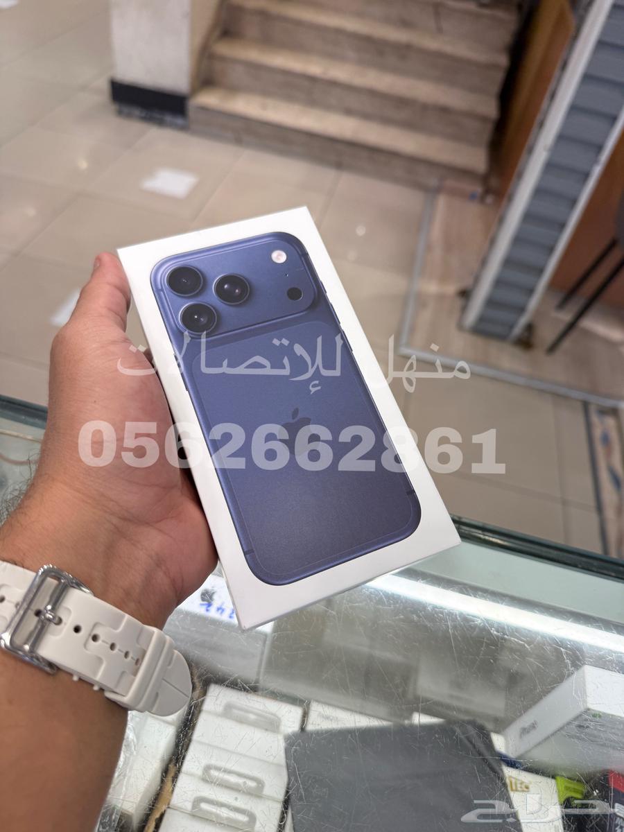 للبيع ايفون 17 برو 256 جديد كحلي64593693070465110