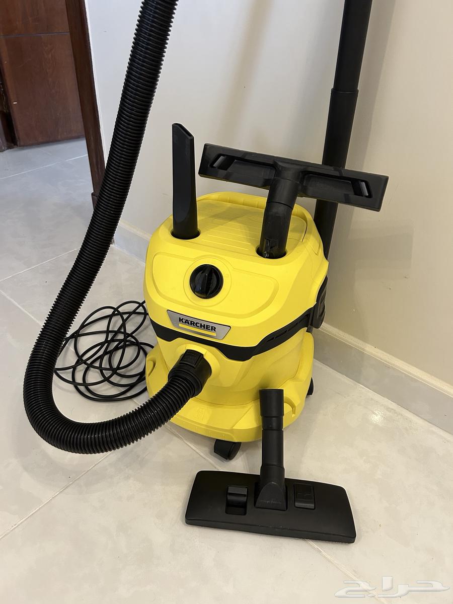 مكنسة كهربائية وممسحة بخار كارشير ممتازه64592153824641110