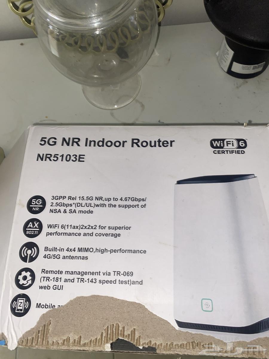 راوتر زيكسيل لاسلكي NR5103E 5G مع فتحة لبطاقات SIM (ابيض)64595538227201110
