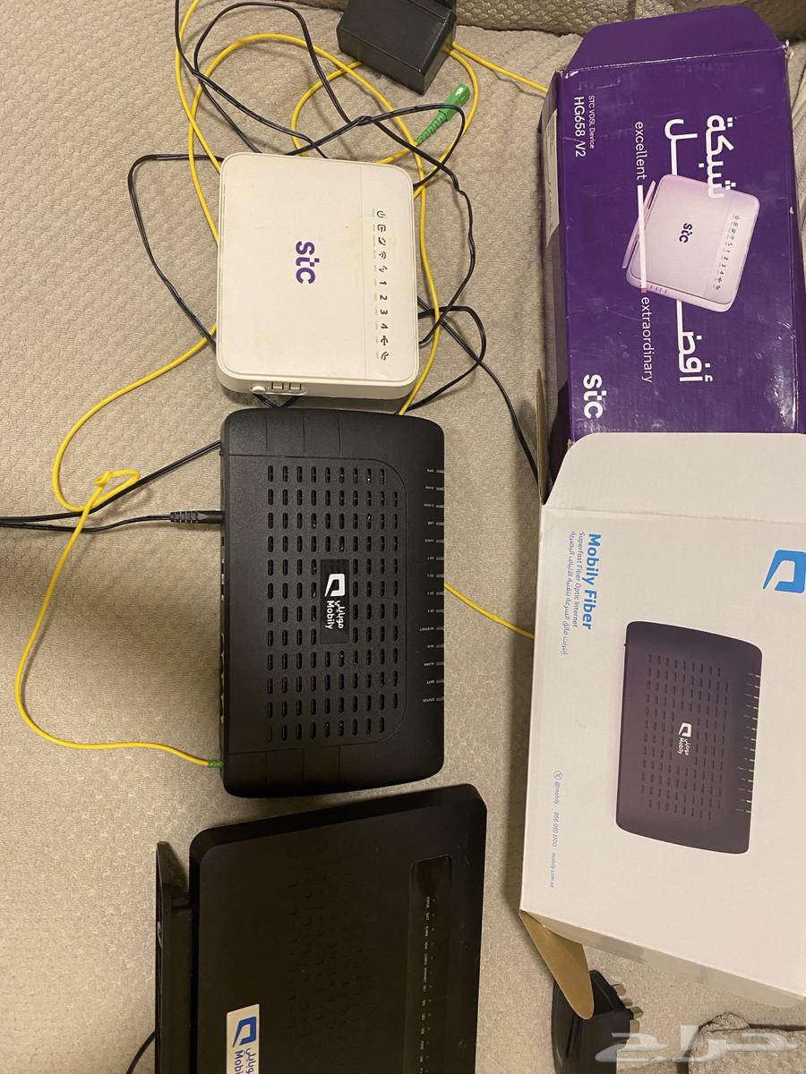 اجهزة موبايلي الياف وSTC DSL64589878984067110