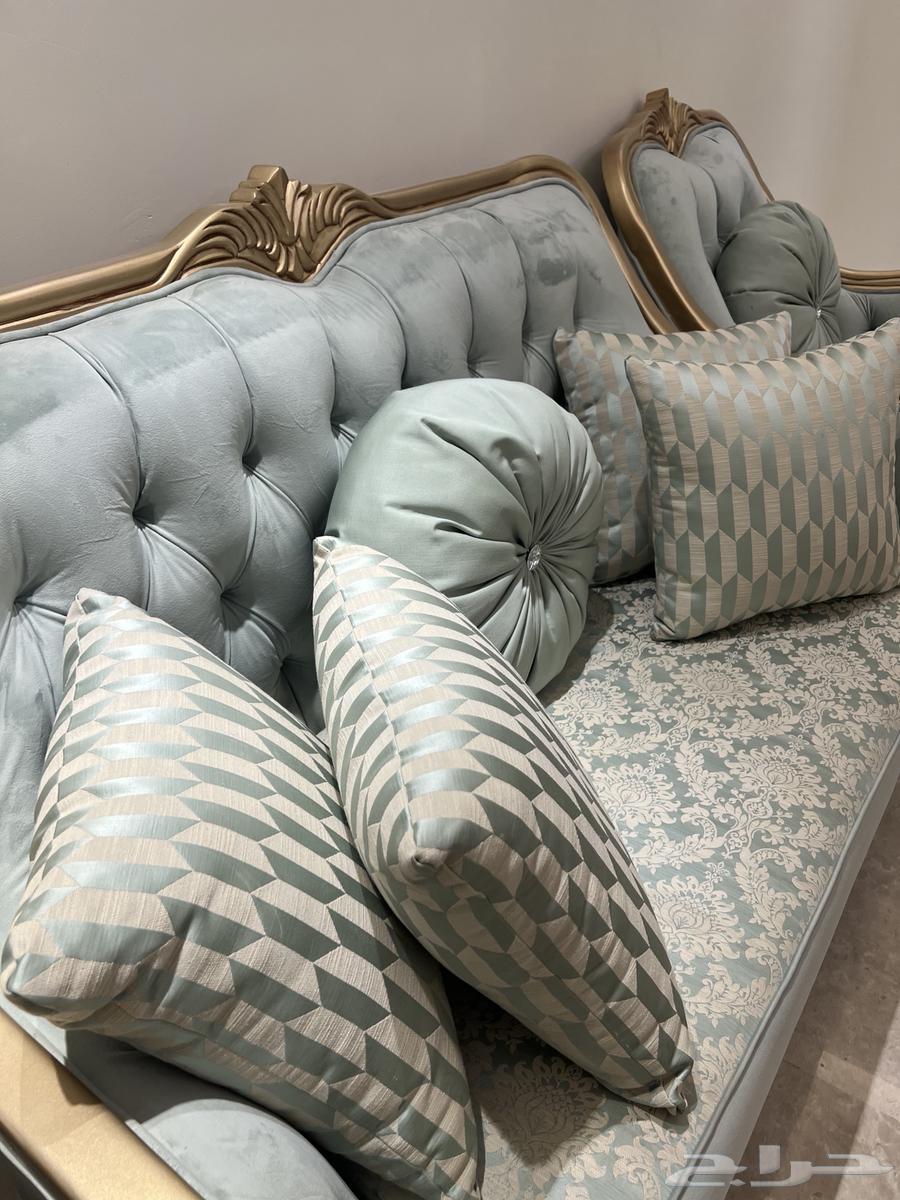 كنب صالة للبيع - طقمين 18 شخص 4000 الاف64589672113281112