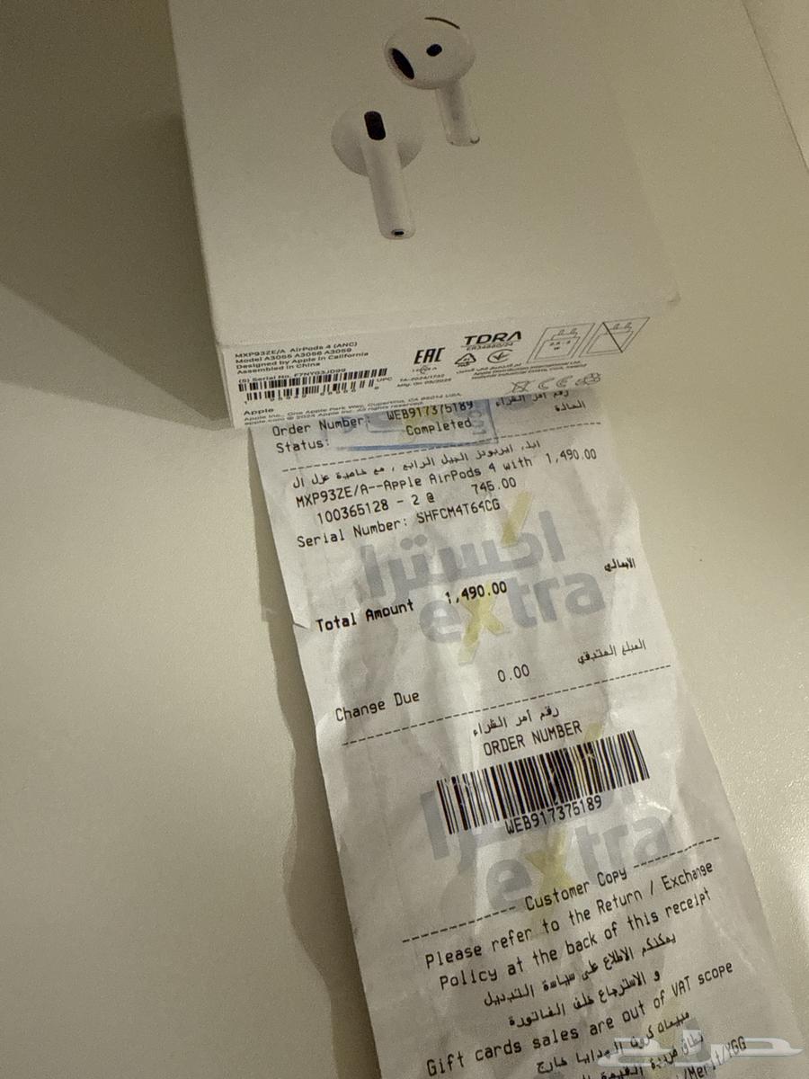 سماعتين أبل ايربودز الجيل الرابع64589166439938110