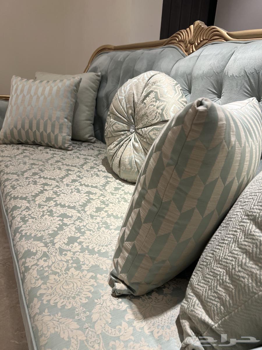 كنب صالة للبيع - طقمين 18 شخص 4000 الاف64589672113281113