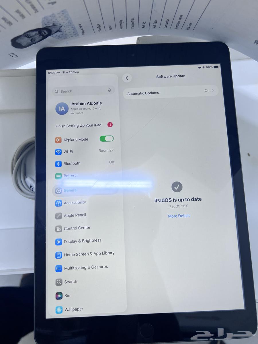 ايباد الجيل التاسع 64 جيجا64595821238402110