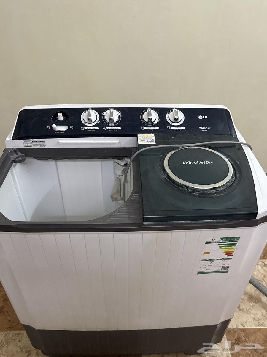 غسالة جديدة استخدام 6 أشهر   النوع LG   اخذتها ب 160064593753702018111