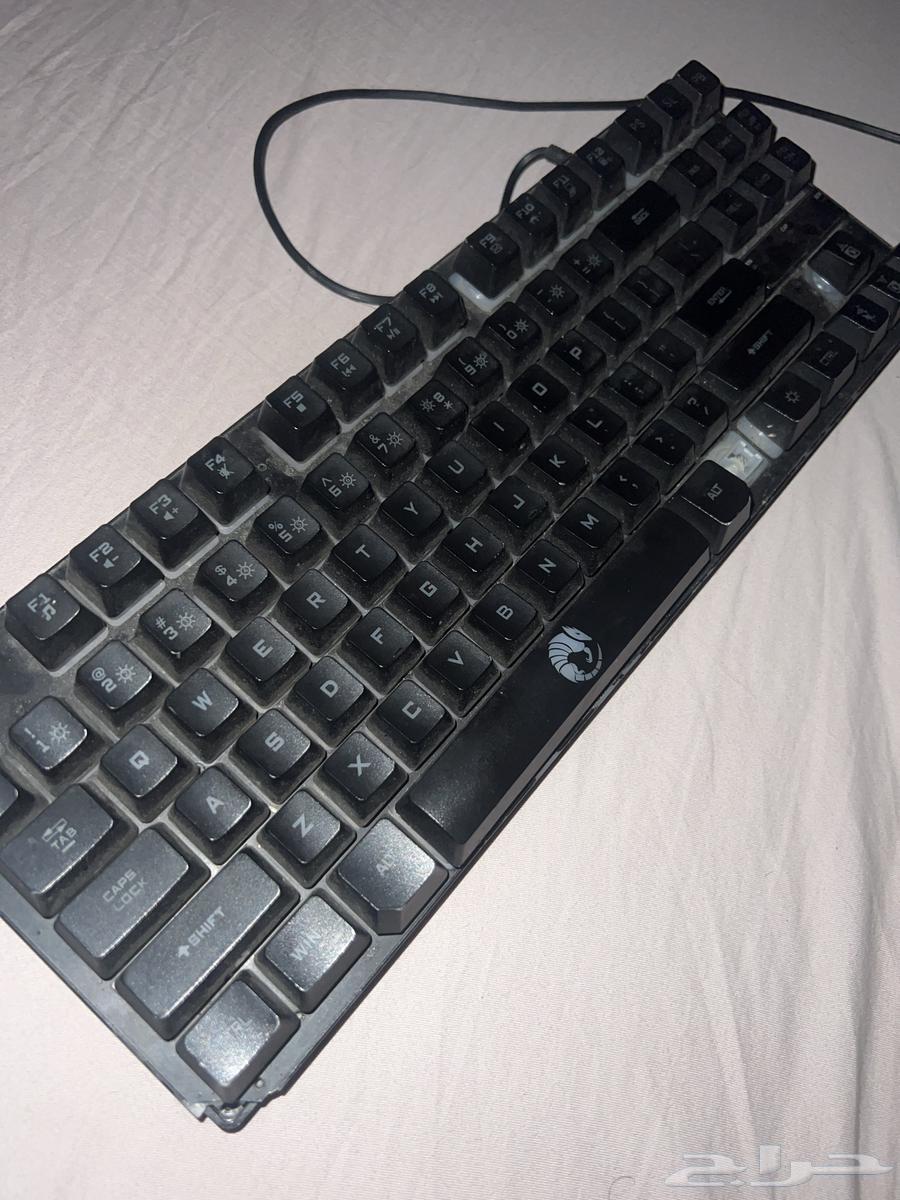 كيبورد مقاس75  بدون سويتش FN (غير مهم ل السوني) اضائة LED64589388964739111