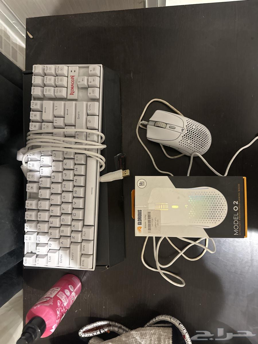 ماوس قلوريوس مودل o2 وكيبورد رد دراقون64596266151169110