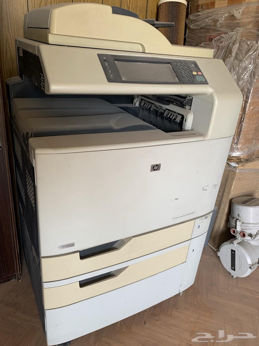 طابعة مكتبية وللشركات نوع HP Color LaserJet CM6040 MFP64591165821313110