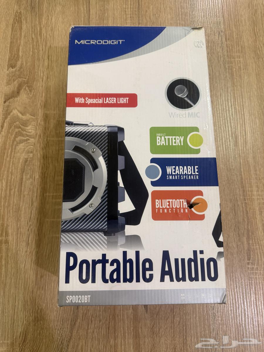 Used MICRODIGIT&reg; Portable Speaker Model64595956272514114