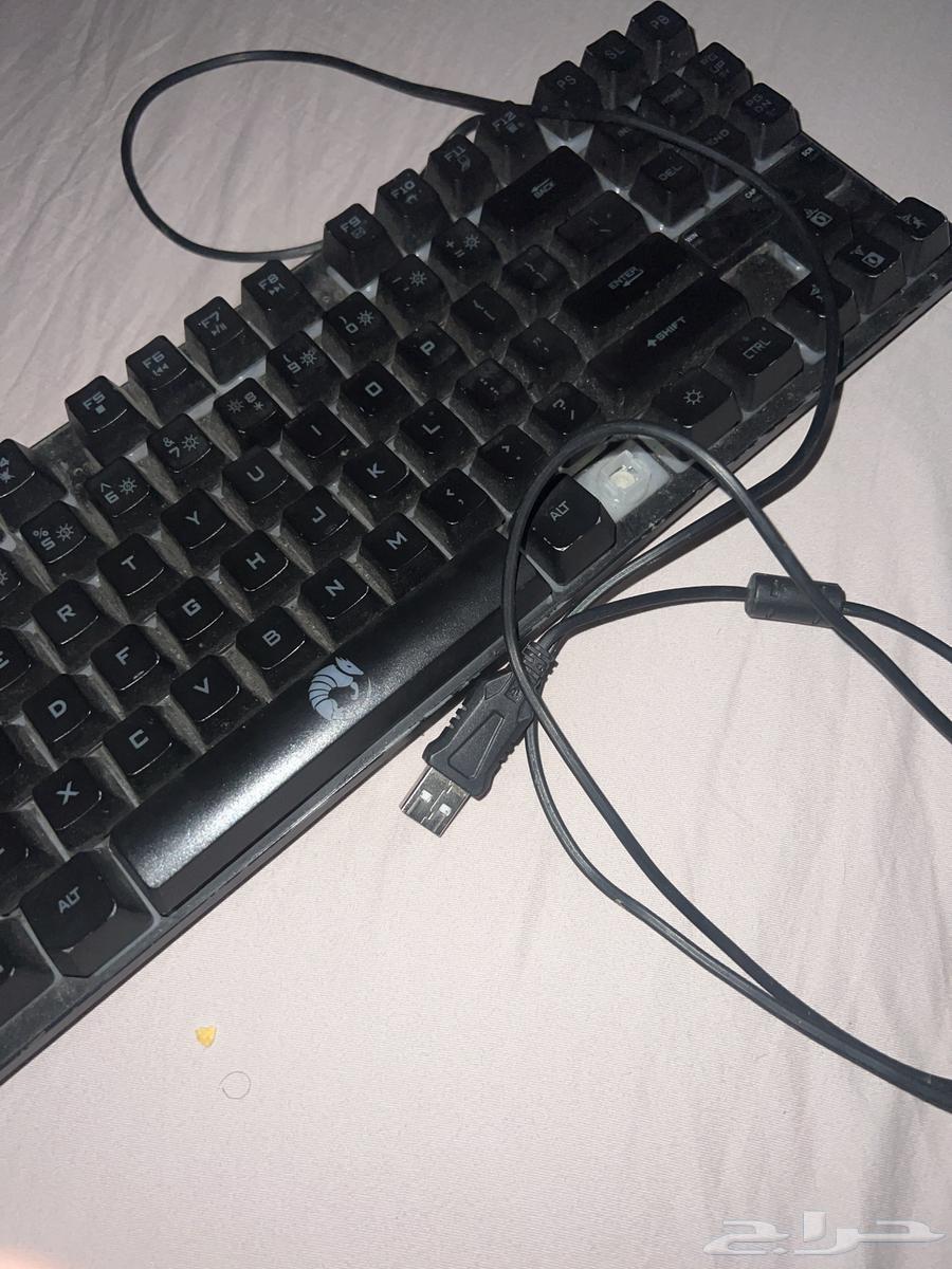 كيبورد مقاس75  بدون سويتش FN (غير مهم ل السوني) اضائة LED64589388964739113