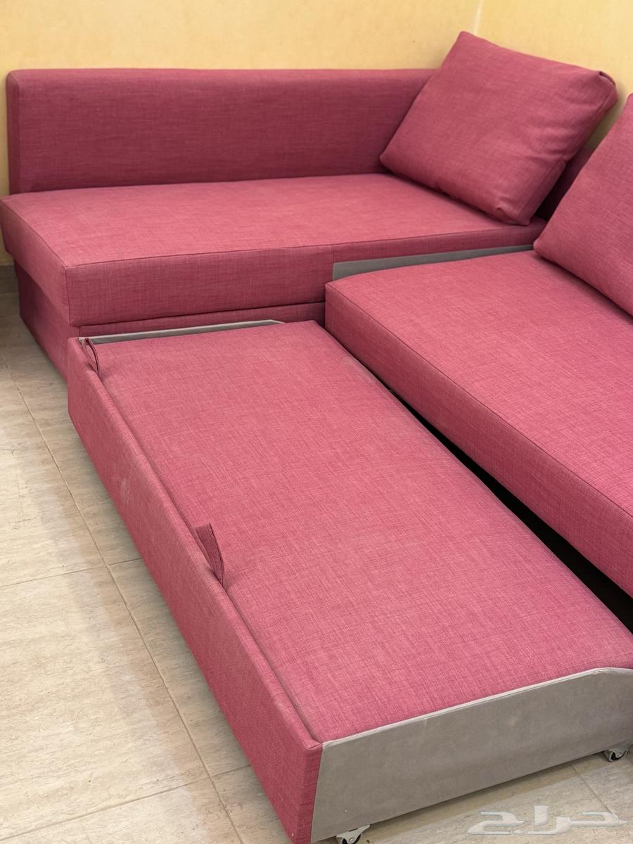 كنب زاوية مع مساحة تخزين داخلي64590777131521112