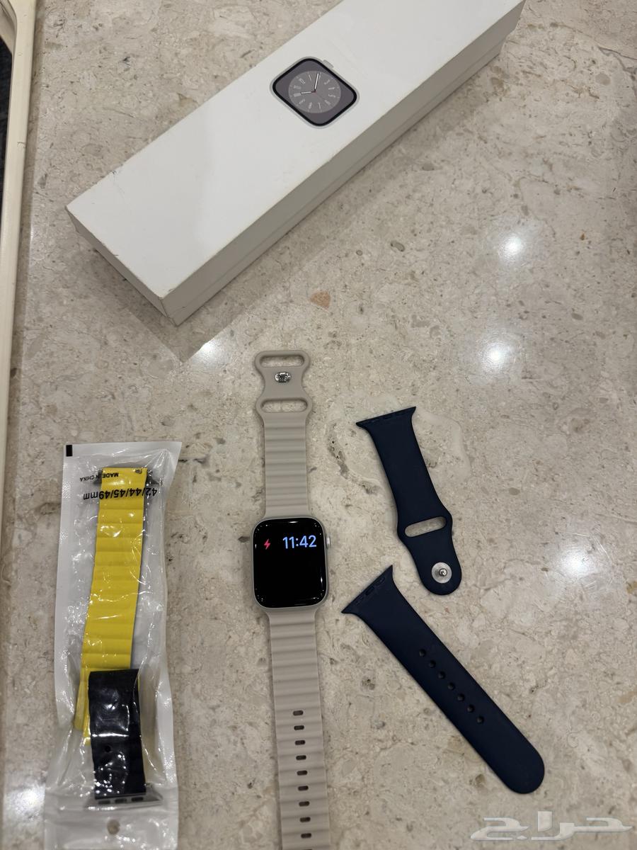 ساعة ابل واتش 8 مقاس 45 للبيع64589042602497110