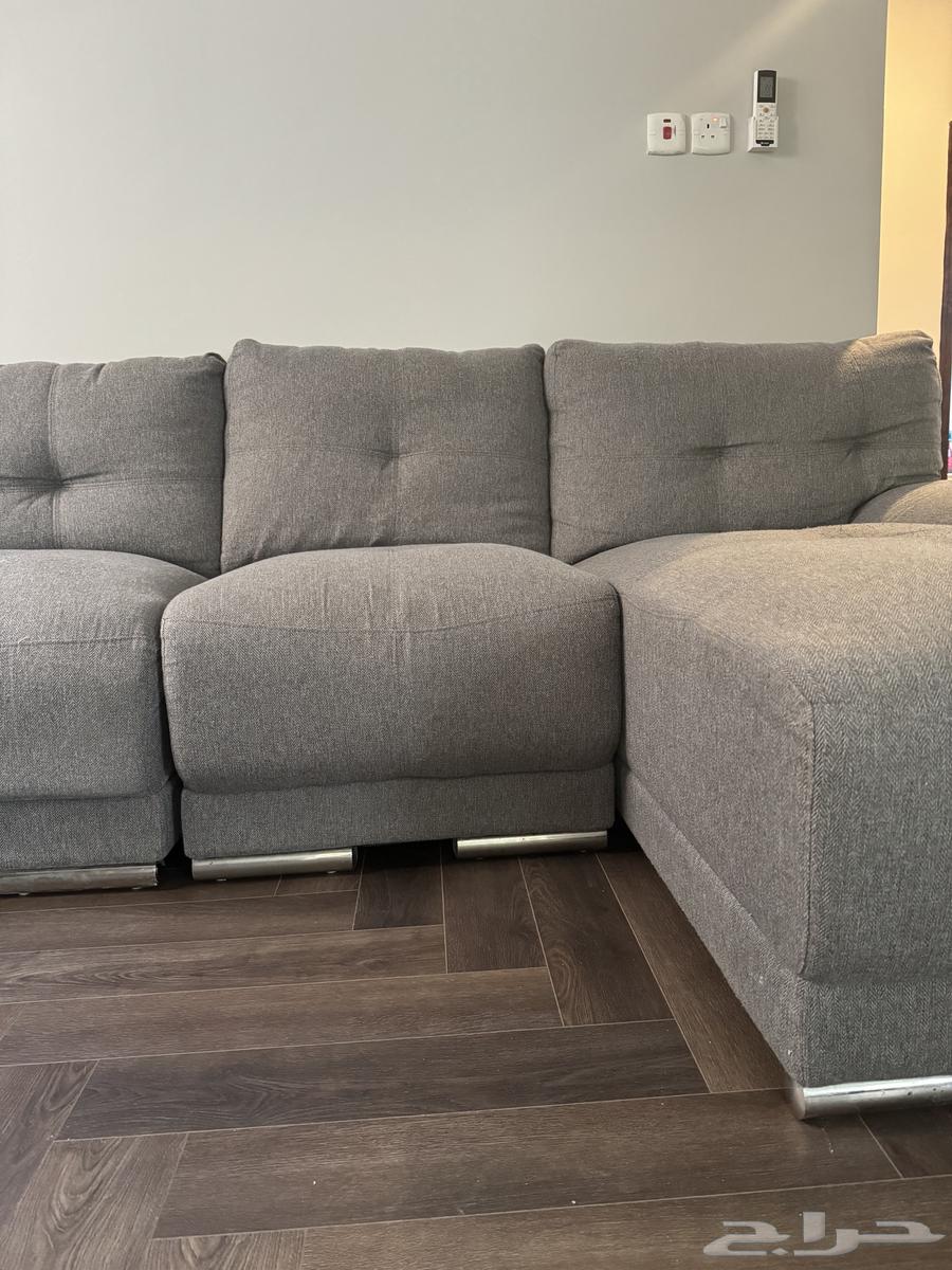 كنب متصل رمادي سيتي دبليو64595980942977114