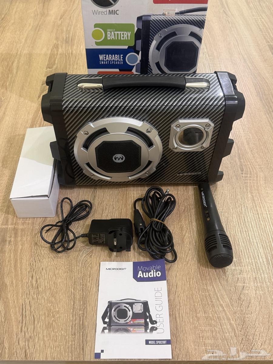 Used MICRODIGIT&reg; Portable Speaker Model64595956272514110