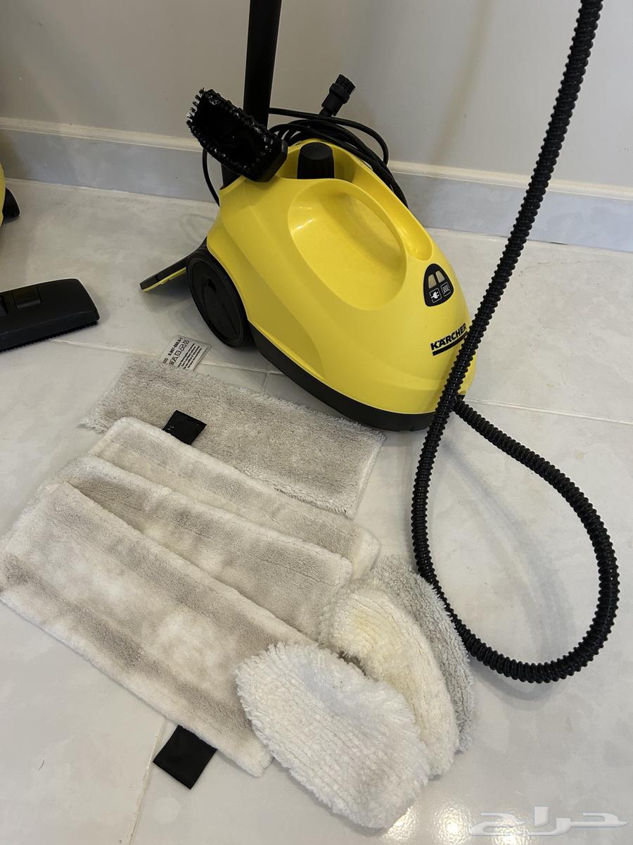 مكنسة كهربائية وممسحة بخار كارشير ممتازه64592153824641112