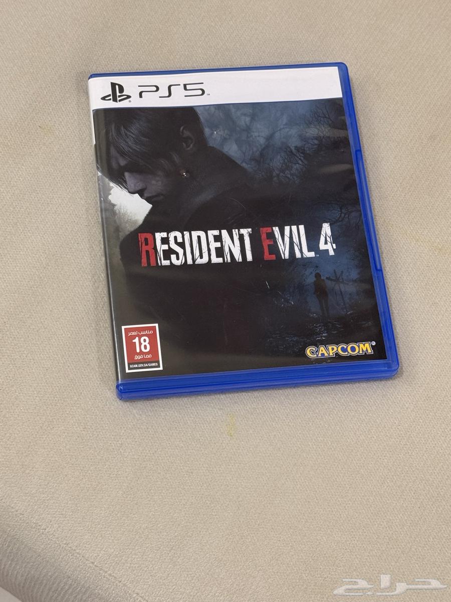 شريط رزدنت ايفل 4 Resident Evil 4 PS564588656830211110