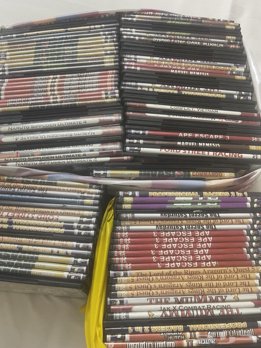 اشرطة بلاستيشن 2 وجهاز العاب64595230705793111