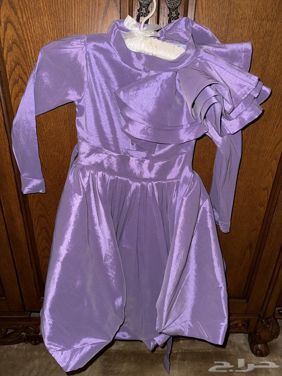 فستان بسكوتي نظيف لبسة وحدة شبه جديد64590849928451110