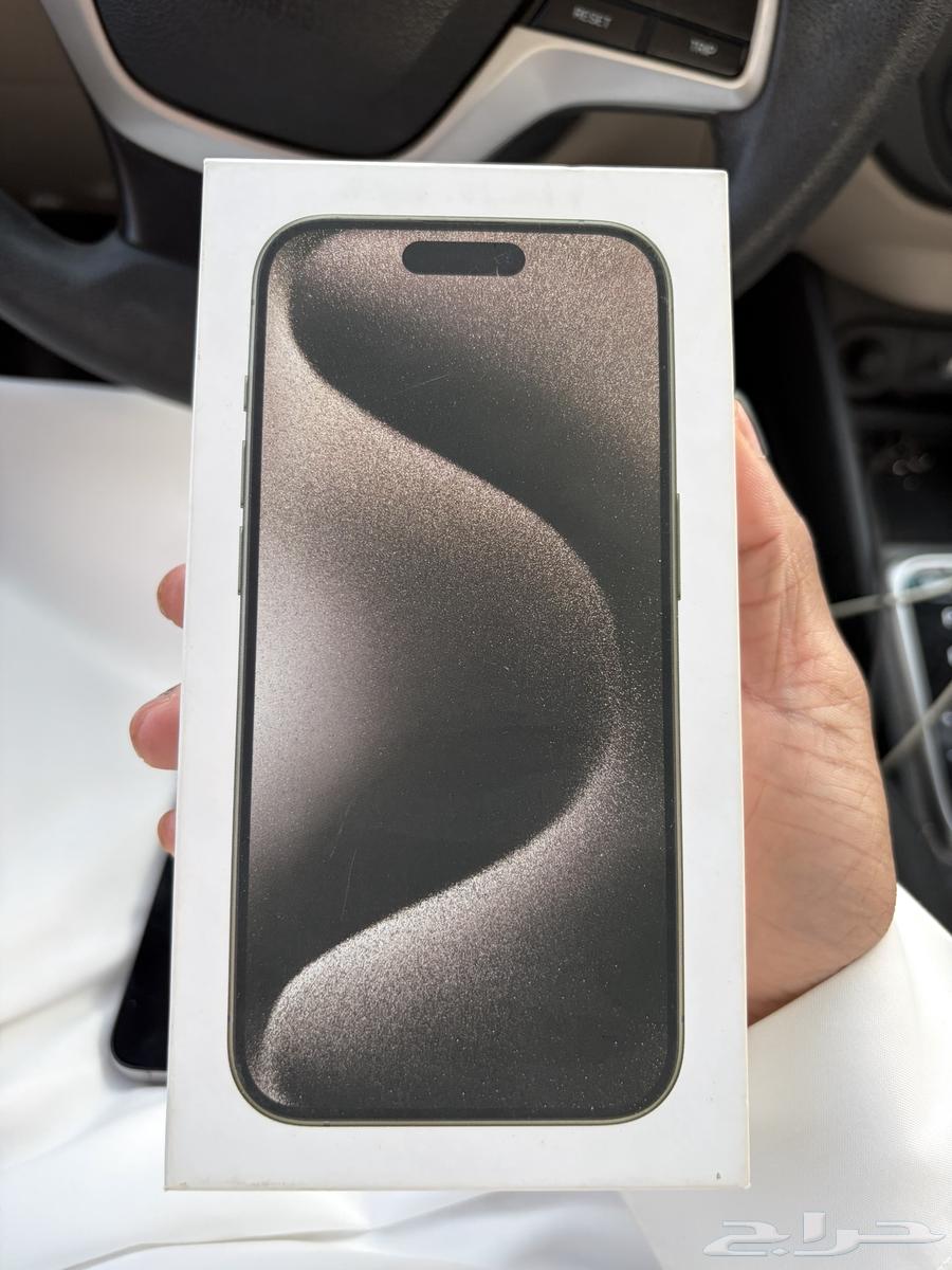 السلام عليكم يوجد لدي ايفون 15 برو تيتانيوم السعه(128) غيغا64589715284867110