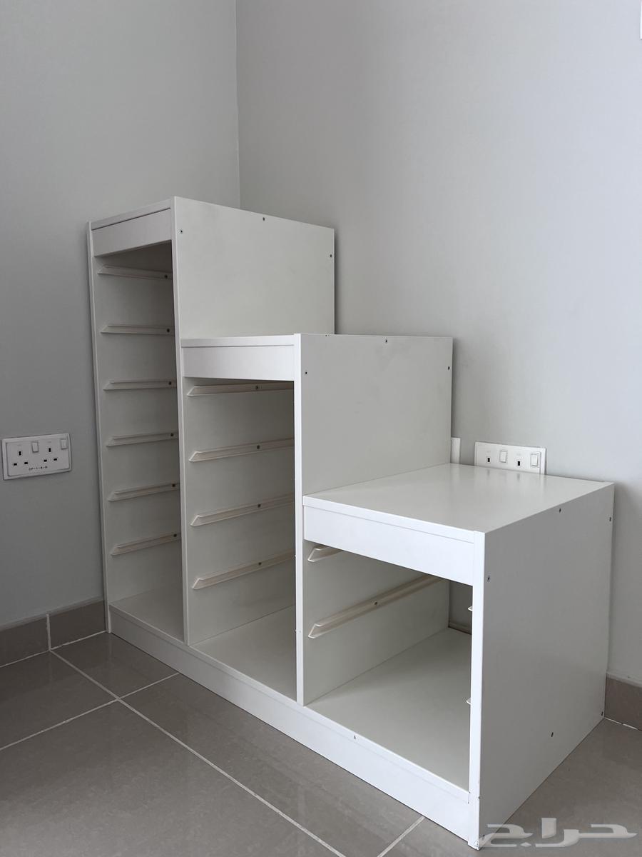 سرير اطفال وارفف ايكيا64590287008387111