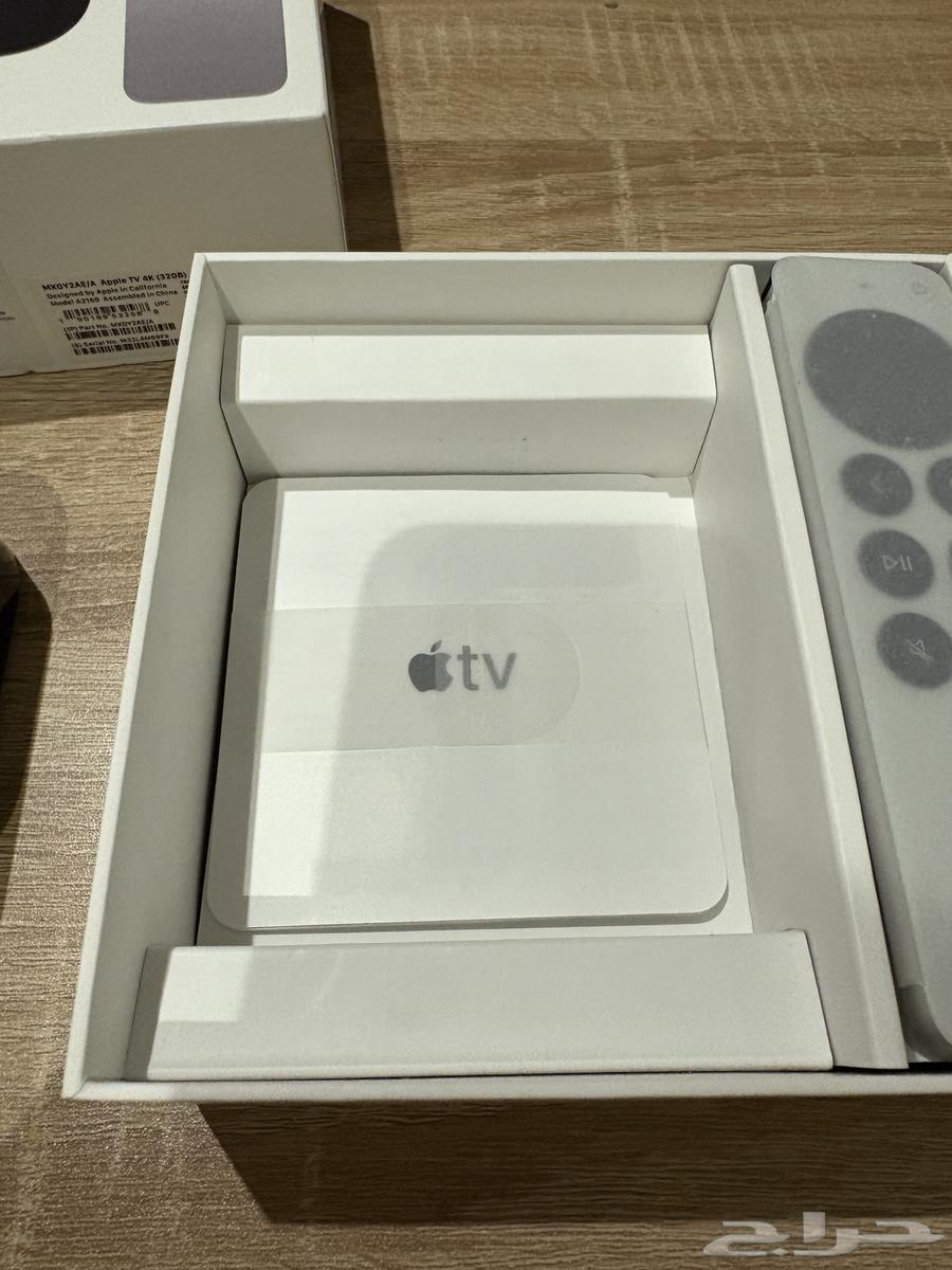 ابل تي في نظيف مع جميع الملحقات على السوم64594148914947113