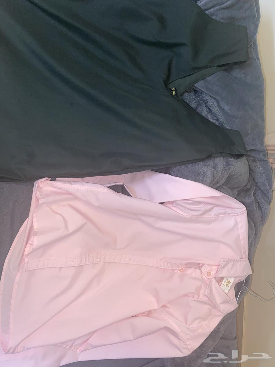 قميص مدرسي وردي و مريول متوسط64592890187779112