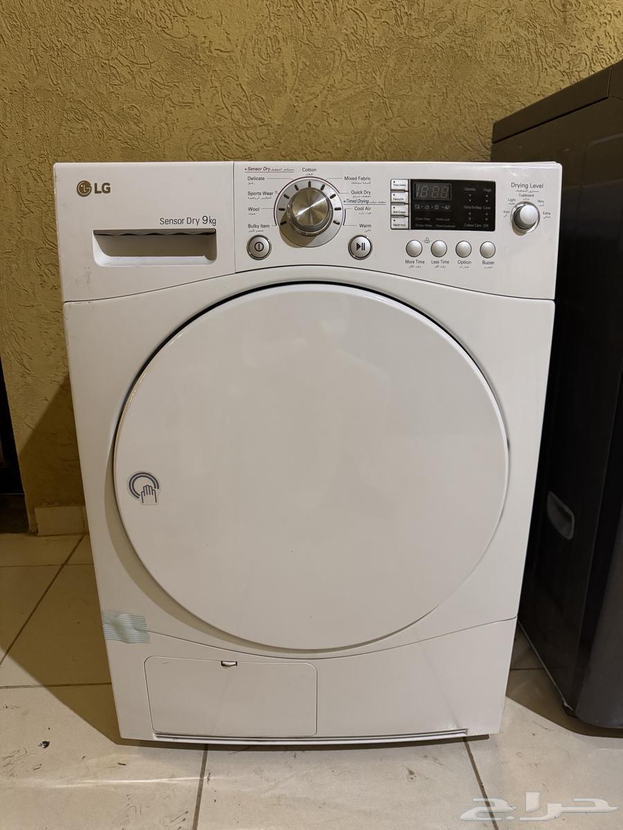 مجفف ال جي 9 كيلو شبه جديدة64595514056193110