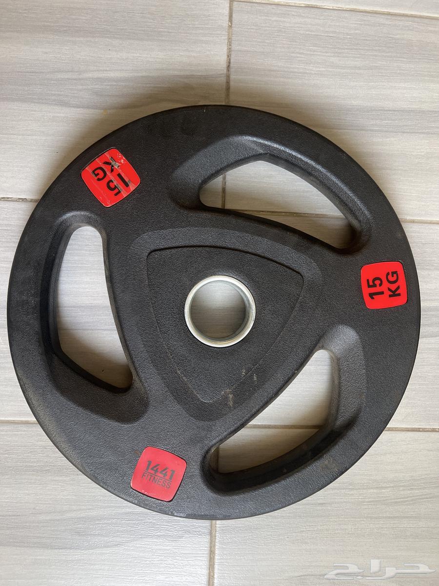 مجموعة اثقال مع بار أولمبي64593350069123110