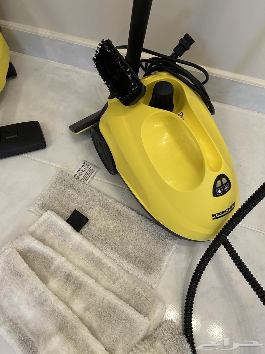 مكنسة كهربائية وممسحة بخار كارشير ممتازه64592153824641113