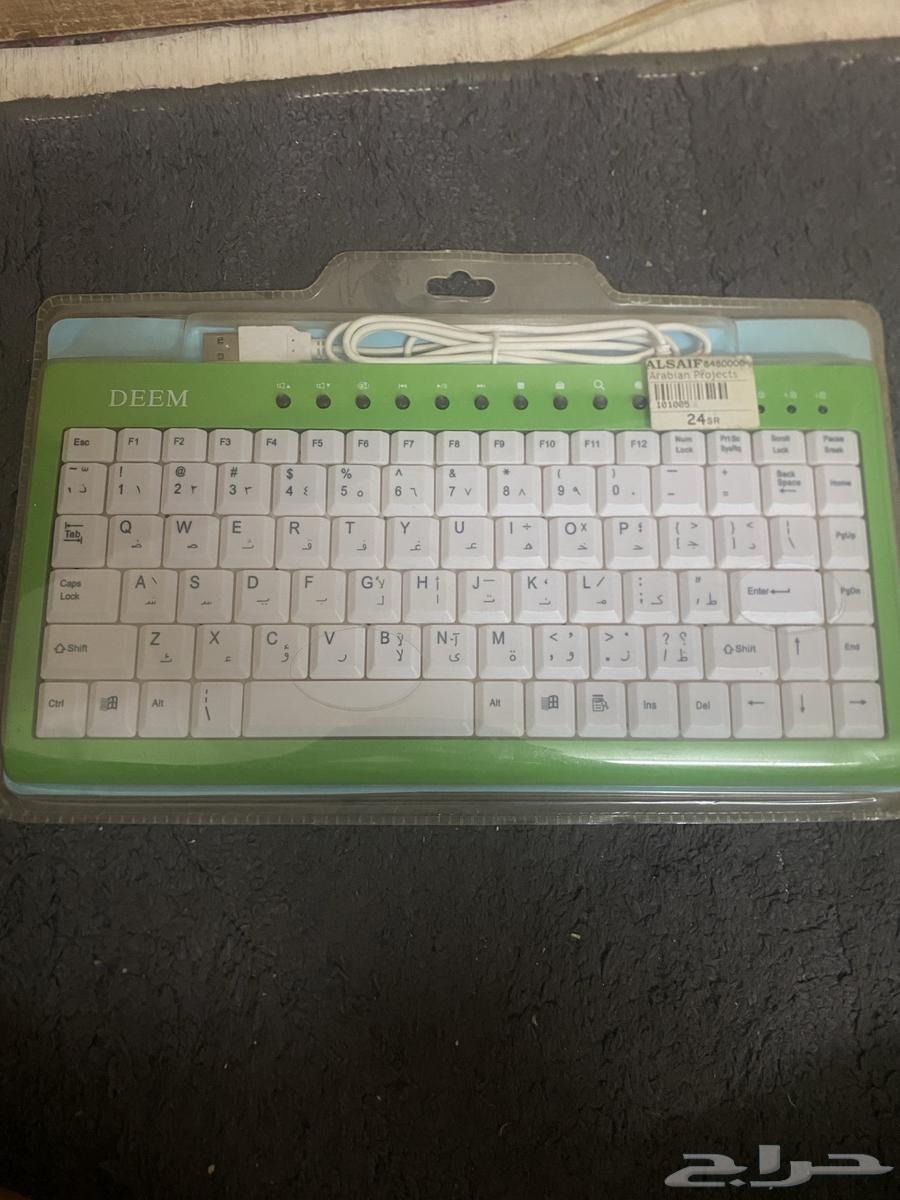 كيبورد عربي أنجليزي بألوان مختلفة وكمية كبيرة لا تشكو من شيء64595354200322111