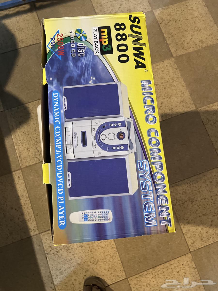 مسجل للبيع سيديات وكاس جديد لم يستخدم64594935514243111